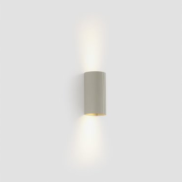 Faro Sole II L - wandlamp - 8 x 15,5 x 6,5 cm - grijs