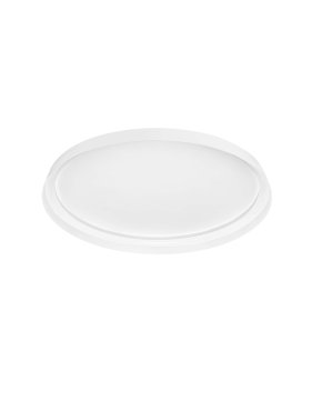 Nova Luce Ormi - plafondlamp - Ø 60 x 7 cm - 48W dimbare LED incl. - zandwit