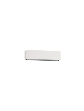 Nova Luce Allure - buiten wandverlichting - 22 x 5,5 x 5,3 cm - 8W LED incl. - IP65 - zandwit