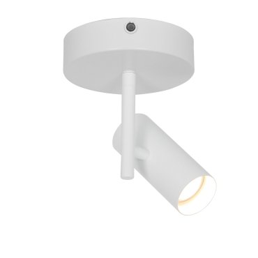 Nordlux Jerome - opbouwspot - Ø 5,5 x 19,5 cm - wit