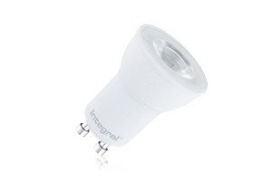 Integral LED-spot - Ø 3,5 x 4,8 cm - GU10 (mini) - 3,6W dimbaar - 2700K - wit