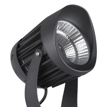 Nova Luce North – grondspot - Ø 12 x 18 cm - 20W LED incl. - IP65 - zwart