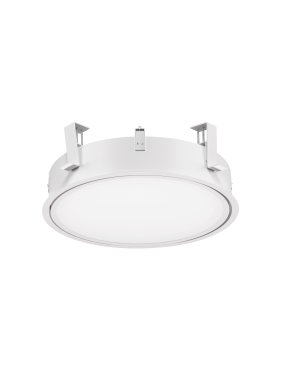 Nova Luce Perfect Profile Trimless - inbouwspot - Ø 440 mm, 420 mm inbouwmaat - 24W dimbare LED incl. - 3000K - wit