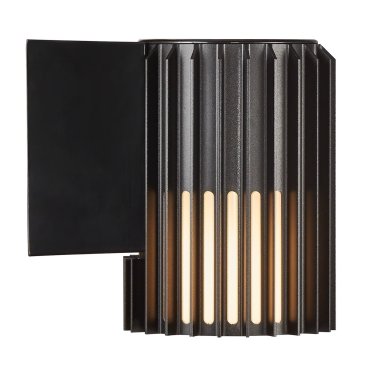 Nordlux Aludra N - buiten wandverlichting - 12,4 x 16,8 x 17,4 cm - IP54 - zwart