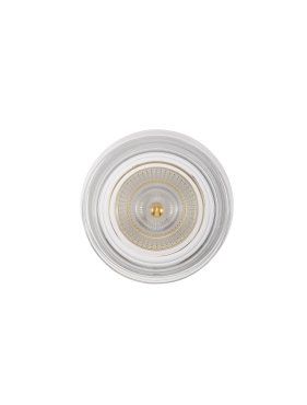 Nova Luce Keros - wandlamp - Ø 16 x 9,6 cm - 6W LED incl. - platina goud