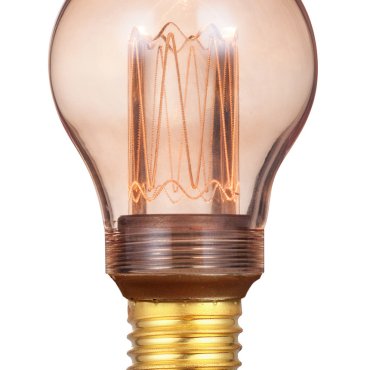 ETH Standard LED Filament - E27 - 3 stappen dimbaar - 5W - 1800K - goud