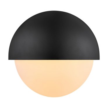 Nordlux Scorpius Round - buiten wandverlichting - 20 x 18 cm - IP44 - zwart