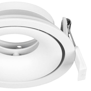 Nova Luce Enzo - inbouwspot - Ø 105 mm, Ø 100 mm inbouwmaat - wit
