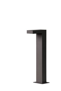 Lucide Texas II - tuinpaal - 6 x 15 x 40 cm - 6W LED incl. - IP54 - antraciet