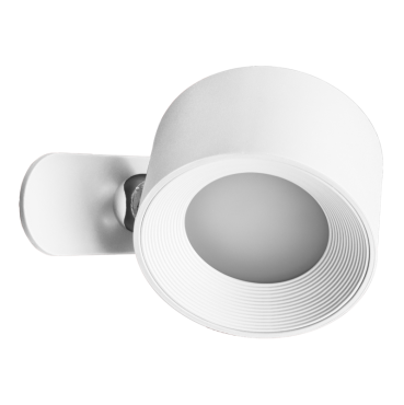 Century Italia Pixel - oplaadbare tafellamp met optie tot wandlamp - 12 x 12,7 x 38,1 cm - 1,8W dimbare LED incl. - wit