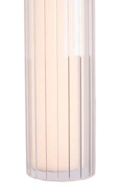 Maxlight Fayette - opbouw wandlamp - 12 x 6 x 91 cm - 18W LED incl. - IP44 - goud