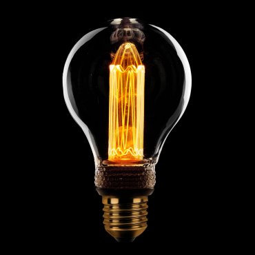 ETH Standard LED Filament - E27 - 3 stappen dimbaar - 5W - 1800K - transparant