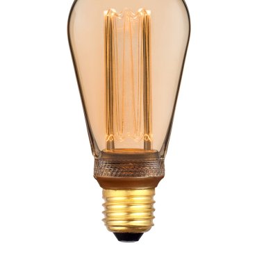 ETH LED Filament Edison ST46 - E27 - 3,5W dimbaar - 1800K - goud