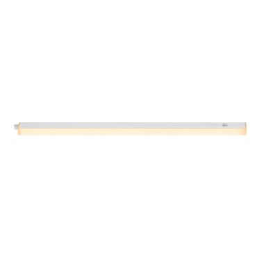 Nordlux Latona - kastverlichting met schakelaar - 56,2 x 2,4 x 3,4 cm - 2 stappen dimmer - 8W LED incl. - wit