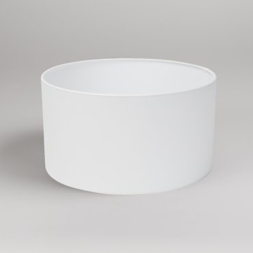 Projectlight Drum - lampenkap - Ø 30 x 16,5 cm - kokos