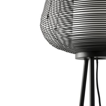 Faro Nara - vloerlamp - 56 x 120 x 46 cm - IP65 - mat zwart