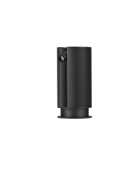Nova Luce Taglio - tuinpaal - Ø 12 x 24 cm - 3W LED incl. - IP65 - zandzwart