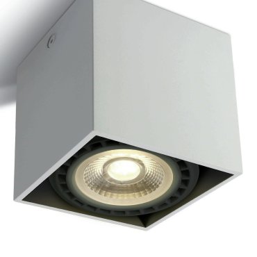 ONE Light R111 GU10 Ceiling Lights - opbouwspot 1L - 12 x 12 x 11,5 cm - wit