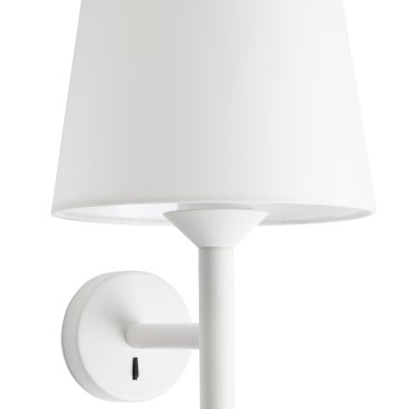 Faro Savoy - wandverlichting - 23 x 18,5 x 39,2 cm - mat wit