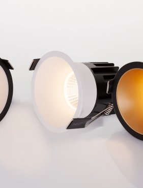 Nova Luce Luela - inbouwspot - Ø 85 mm - inbouwmaat 75 mm - 13W LED incl. - wit - 2700K