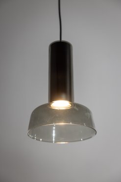 ETH Beal - hanglamp - Ø 18 x 200 cm - smoke groen