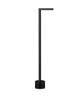 Nova Luce Pipe - tuinpaal - 11 x 64,5 cm - 5W LED incl. - IP65 - zandzwart