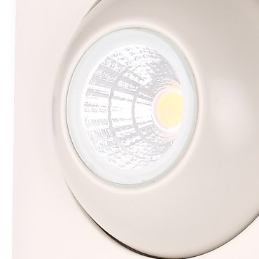 Maxlight Technical Spot H0068 - inbouwspot 1L - 110 x 110 mm, Ø 75 mm inbouwmaat - 8W LED incl. - wit