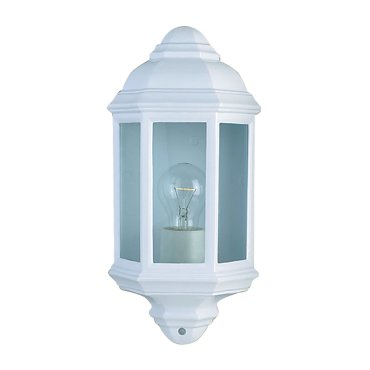 Searchlight Bath - buiten wandverlichting - 17 x 36 cm - IP44 - wit