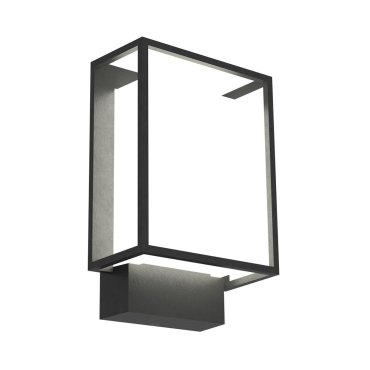 Nordlux Nestor - buiten wandverlichting - 14,7 x 22,1 cm - 8W LED incl. - IP44 - zwart