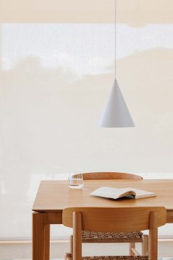 Faro Lina - hanglamp - Ø 23,5 x 24,6 cm - 12W LED incl. - wit
