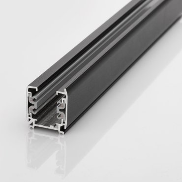 Nova Luce Track Rail - 4-draads rail - 200 cm - zwart