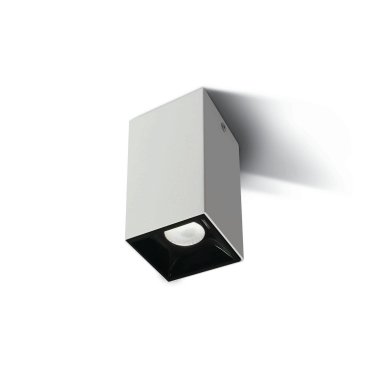 ONE Light Surface Shop Square Boxes - opbouwspot 1L - 5,4 x 5,4 x 10 cm - 7W dimbare LED incl. - wit