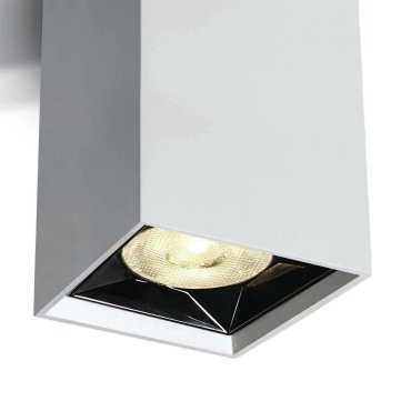 ONE Light Mirror Square Boxes - opbouwspot 1L - 4,9 x 4,9 x 8,2 cm - 6W LED incl. - wit