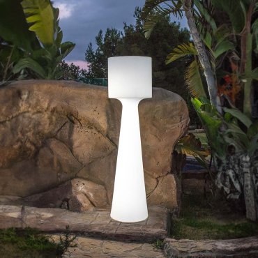 New Garden Grace 140 - buiten vloerlamp - Ø 33 x 140 cm - 22W LED incl. - IP65 - wit
