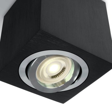 ONE Light GU10 Ceiling Lights  - plafondverlichting - 9,5 x  9,5 x 9 cm - zwart