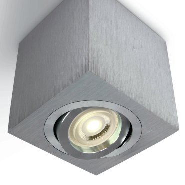 ONE Light GU10 Ceiling Lights  - plafondverlichting - 9,5 x  9,5 x 9 cm - aluminium