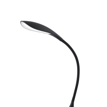 Faro Otto - bureaulamp - 32 x 17,5 x 42 cm - 6W dimbare LED incl. - mat zwart