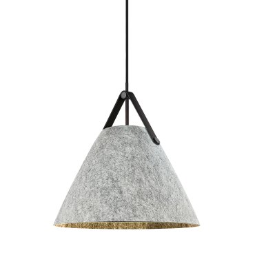 Design For The People Strap 36 - hanglamp - Ø 36 x 337 cm - lichtgrijs