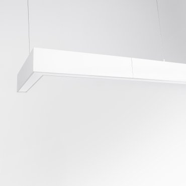 Nova Luce Dido - lineair verlichtingsprofiel - 34,5 x 3,8 x 7 cm - 20W LED incl. - wit - witte lichtkleur