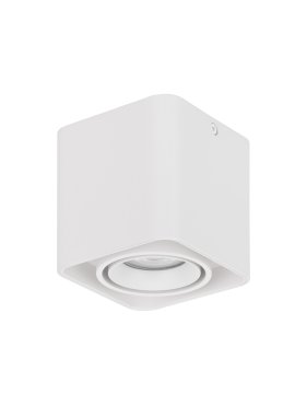 Nova Luce Nami - opbouwspot - 11 x 11 x 10 cm - wit