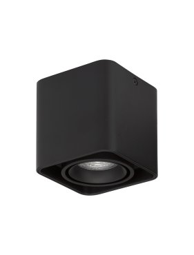 Nova Luce Nami - opbouwspot - 11 x 11 x 10 cm - zwart