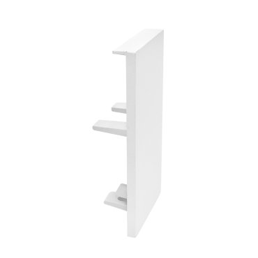 Nova Luce - lineair verlichtingsprofiel - eindkap - wit aluminium frame
