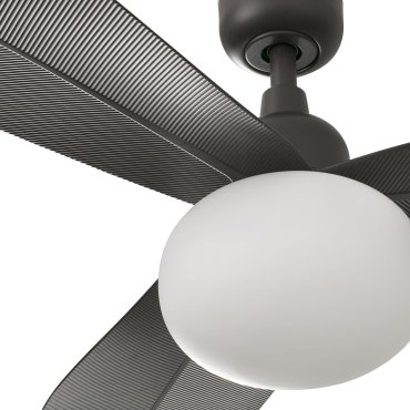 Faro Palma M - plafondventilator met licht - Ø 129 cm - IP44 - donker bruin
