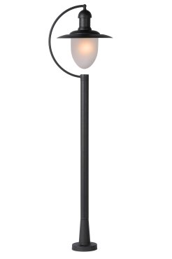 Lucide Aruba - tuinpaal - 25 x 28,5 x 110 cm - IP44 - zwart