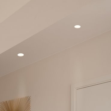 Projectlight Mesh II - inbouwspot - Ø 125 x 110 mm - Ø 85 mm inbouwmaat - IP65 - wit