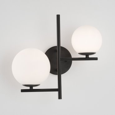 Nova Luce Impero - hanglamp - 35 x 19 x 33 cm - zwart en wit