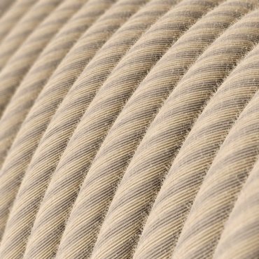Creative Cables - textielsnoer - per 100 cm - katoen en linnen
