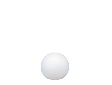 New Garden Buly 20 - tafel/vloerlamp op zonne-energie - Ø 20 x 14,5 x 17 cm - 1W RGB LED incl. - IP68 - wit