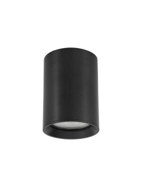 Nova Luce Loyd - opbouwspot - Ø 6 x 8 cm - zwart