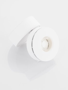 Nova Luce Lot - opbouwspot - Ø 10 x 7 cm - 15W LED incl. - wit